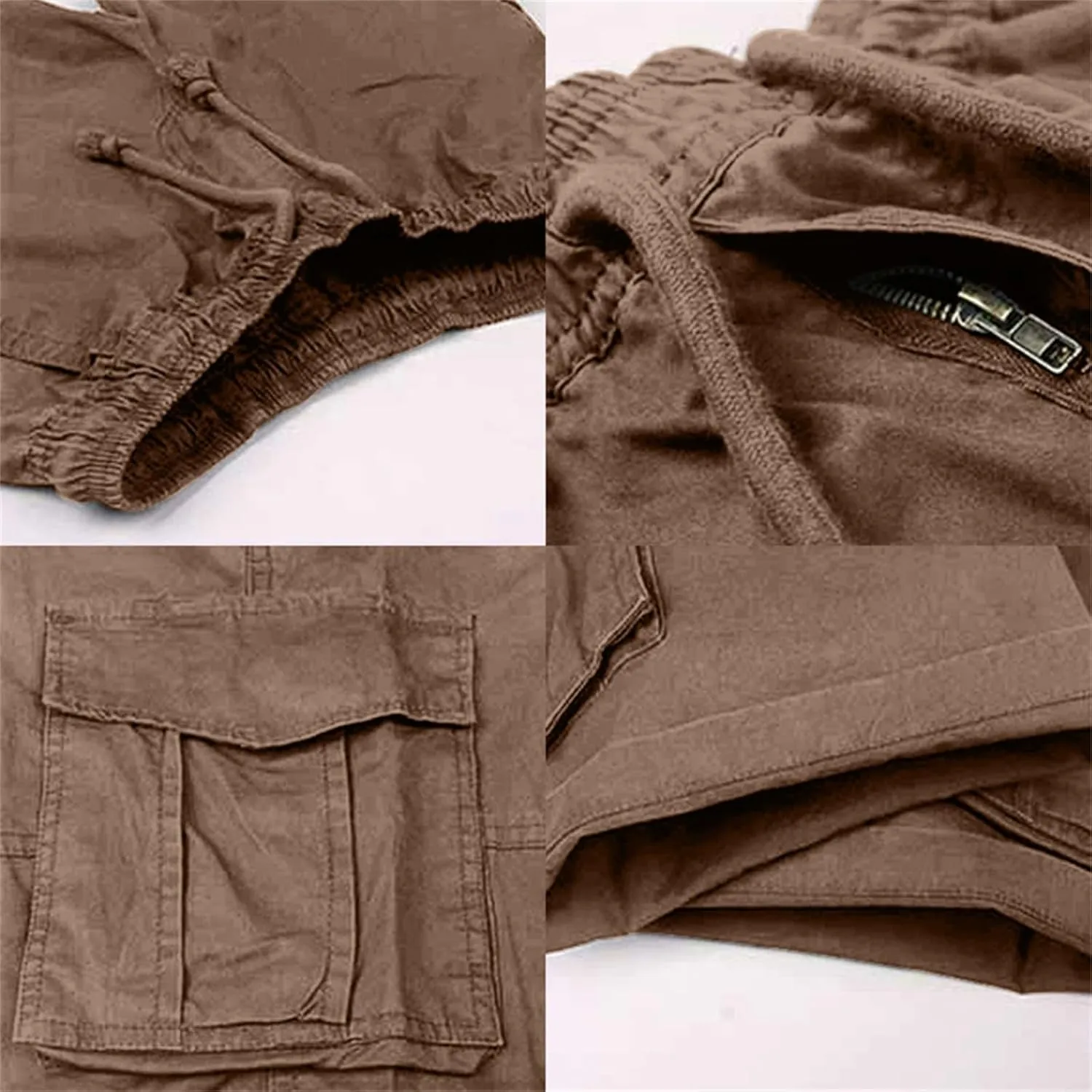 Mens Shorts Casual Stretch Tactical Hiking Shorts Waterproof Quick Dry Work Pants Hiking Fishing Short with Pockets