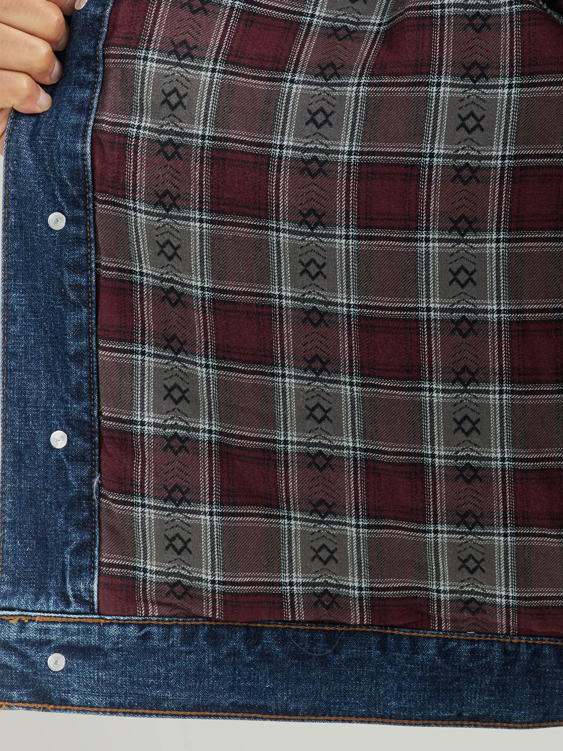 Men's Wrangler Lined Denim Jacket #112353399