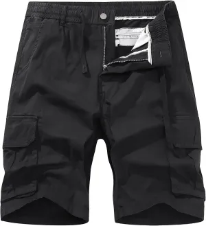 MIDOO Mens Shorts 7 Inch Slim Fit Hiking Cargo Shorts Lightweight Outdoor Work Active Athletic Performance Tactical Shorts