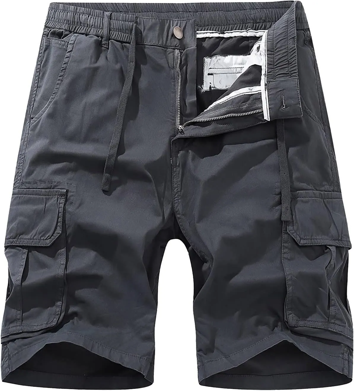 MIDOO Mens Shorts 7 Inch Slim Fit Hiking Cargo Shorts Lightweight Outdoor Work Active Athletic Performance Tactical Shorts