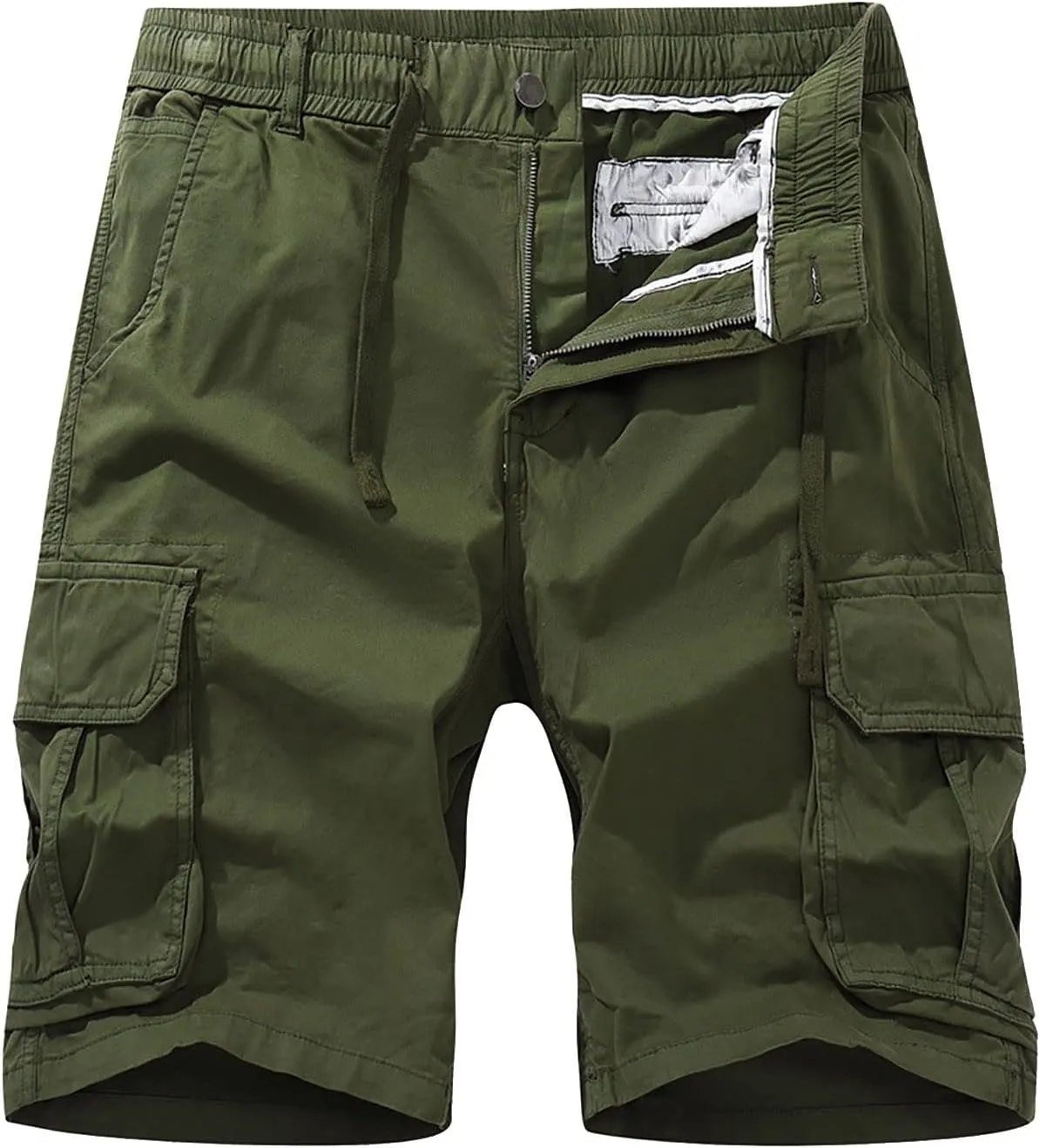 MIDOO Mens Shorts 7 Inch Slim Fit Hiking Cargo Shorts Lightweight Outdoor Work Active Athletic Performance Tactical Shorts