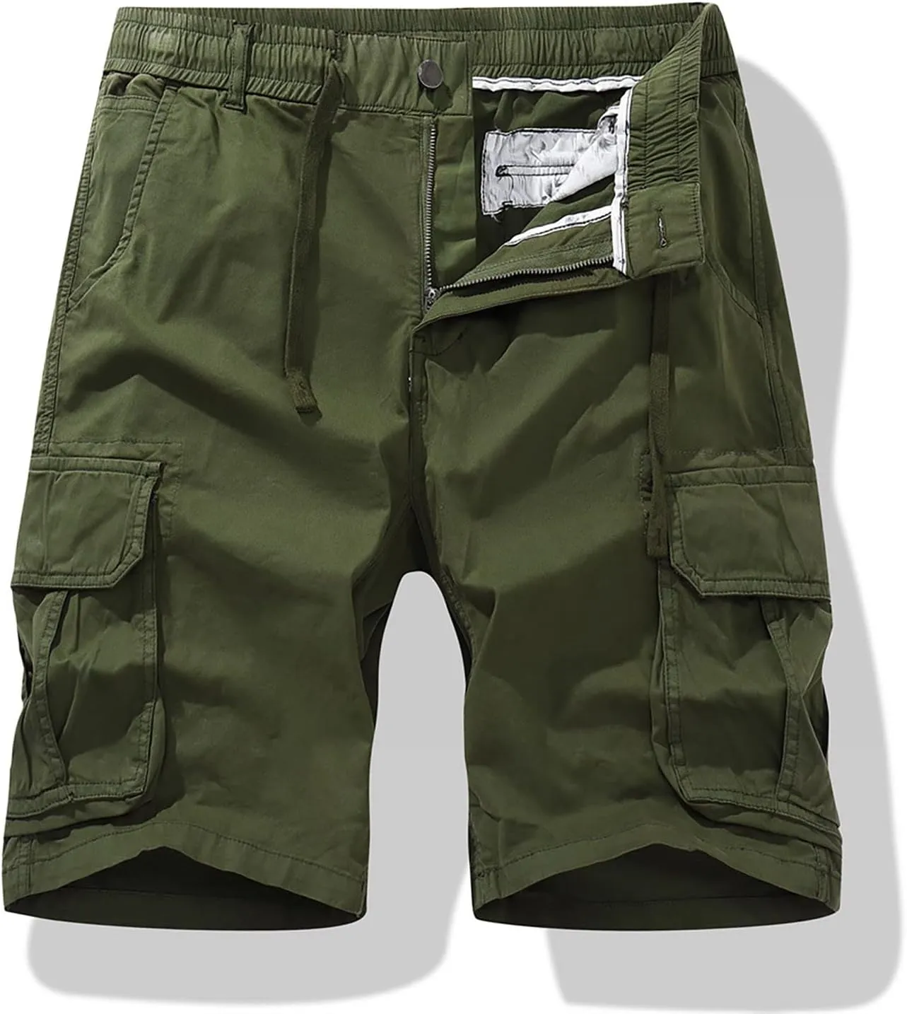 MIDOO Mens Shorts 7 Inch Slim Fit Hiking Cargo Shorts Lightweight Outdoor Work Active Athletic Performance Tactical Shorts