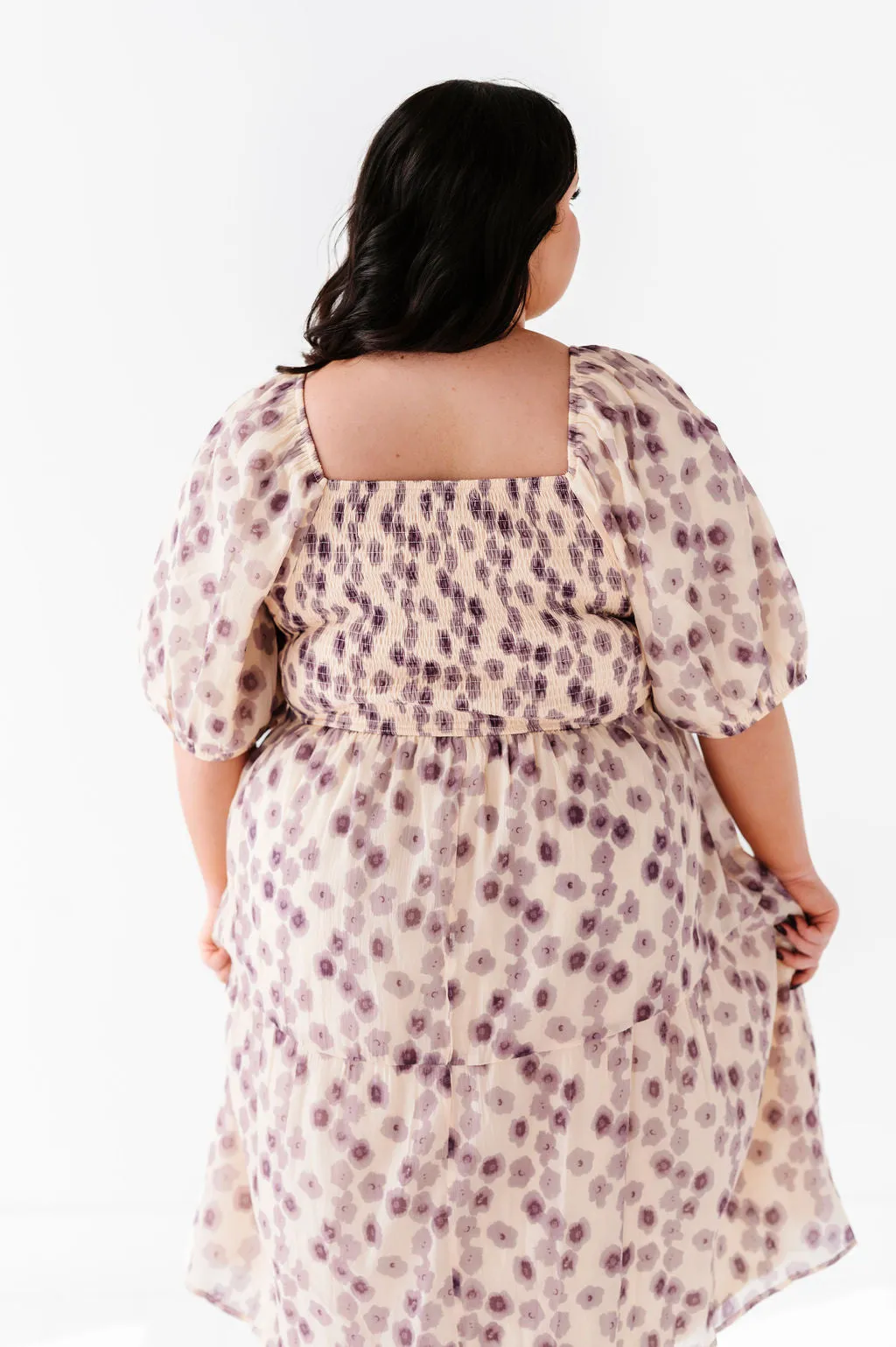 Milani Floral Dress in Lavender