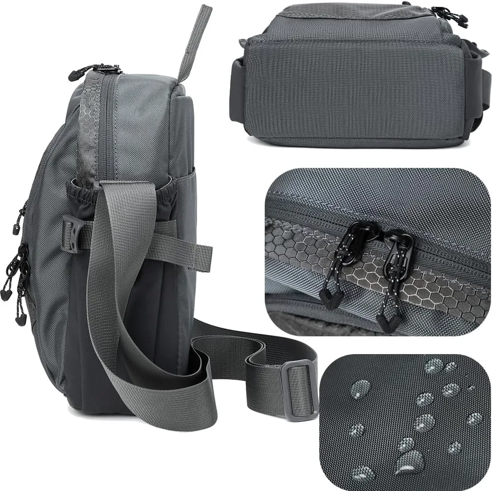 Nylon Crossbody Travel Bag for Women & Men Multi functional outdoor sports shoulder bag for travelsportshiking etc