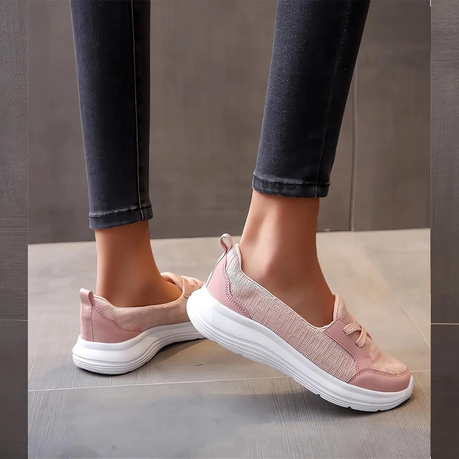 Orthopedic Non Slip Shoes for Women Shoes for Women Women's Slip on Breathable Walking Shoes Sneakers Boat Shoes