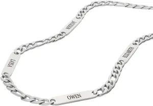 Personalized Choose Your Style Men Name Necklace - Up to 4 Inscriptions - Meaningful Gift for Him - Father's Day Gift for Husband