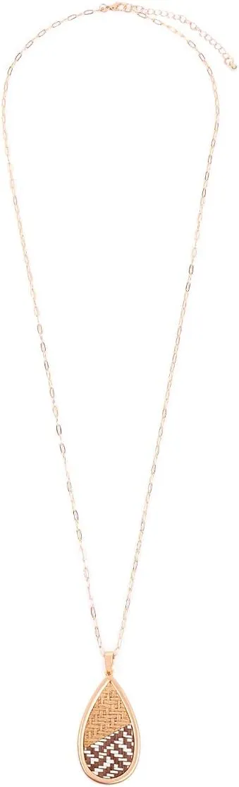 RIAH FASHION Bohemian Gypsy Waterfall Drape Statement Necklace - Ethnic, Multi Layer Bib, Long Chain, Faux Turquoise, Coin Disc Pendant Choker