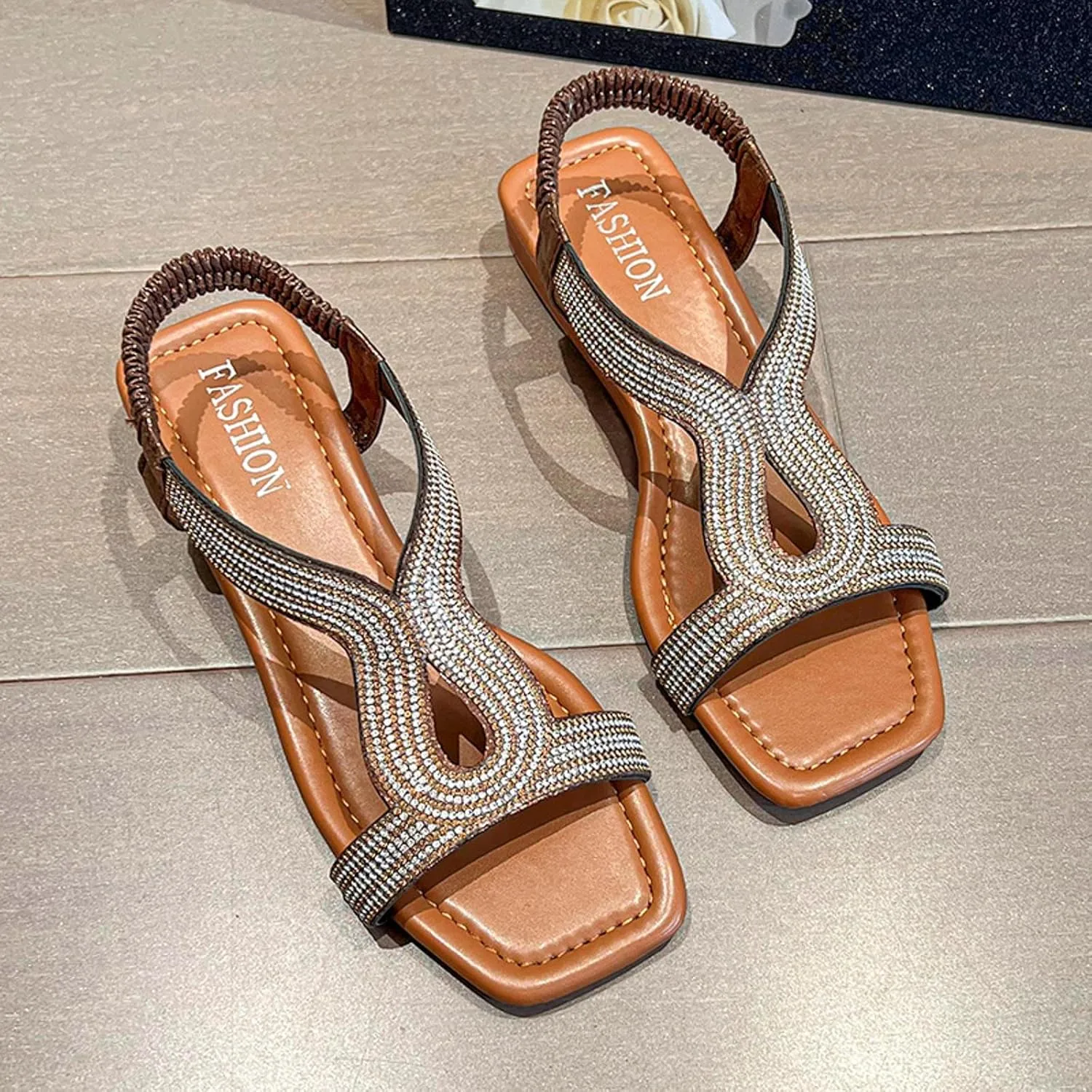 Sandals for Women Women's Cross Strappy Sandals Orthopedic Sandals Flat Sandals for Women Open Toe Slingback Shoes