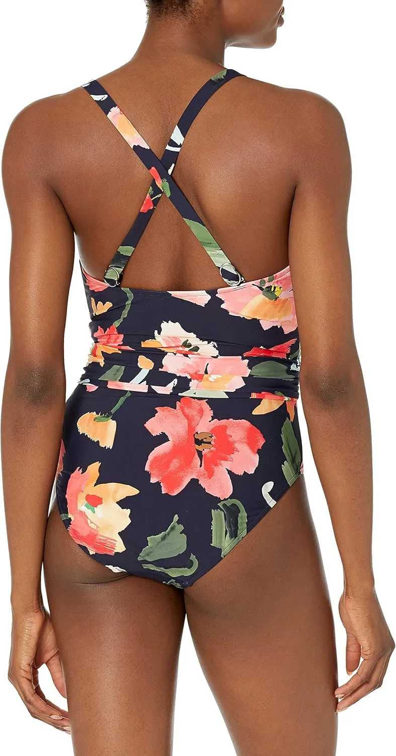 Seafolly Women's Standard Dd Cup One Piece Swimsuit with Belt Detail