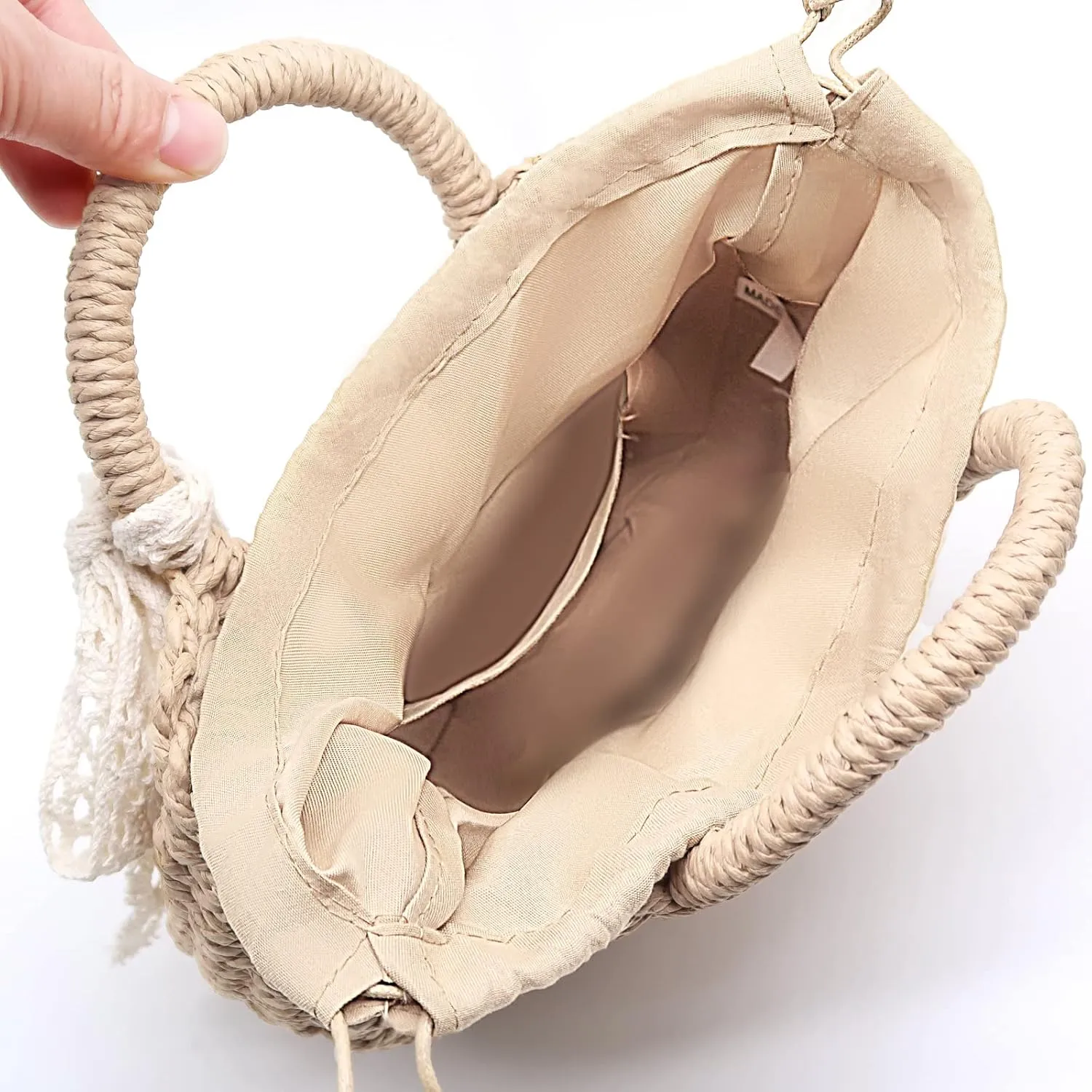Straw Clutch Top Handle Handbags Rattan Straw Bag Summer Beach Tote Shoulder Bag Crossbody Travel Beach Tote