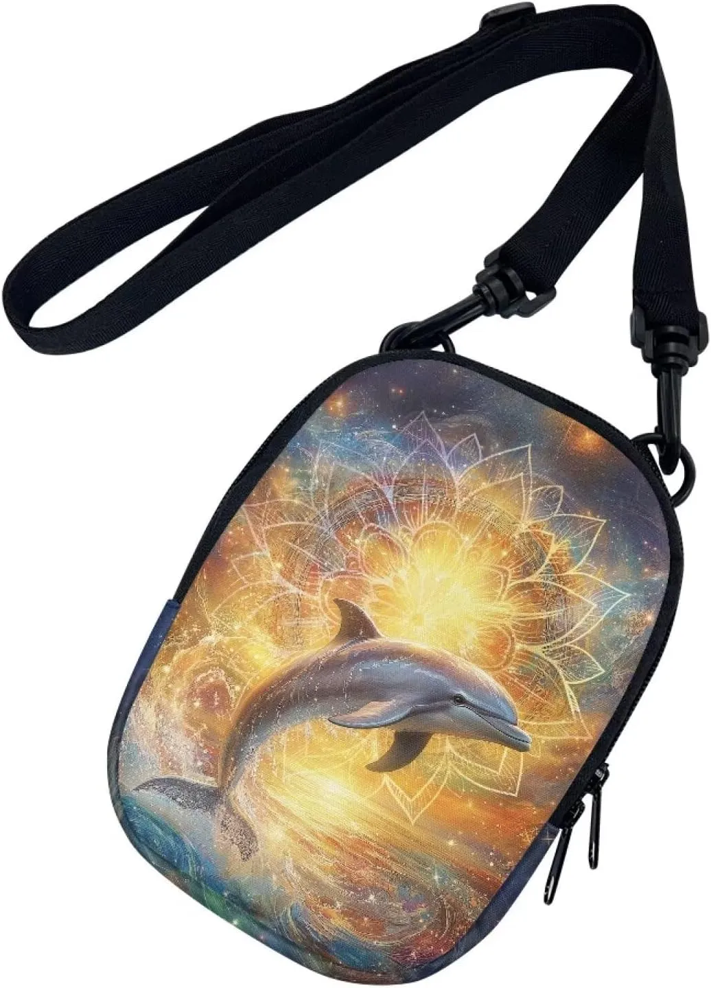 Suobstales Women Messenger Bag Mini Cross-Body Cell Phone Purse Shoulder Strap Wallet Pouch Bag Girls Crossbody Bag