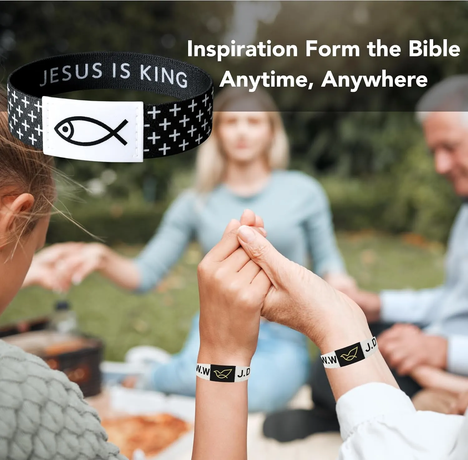 Tap to Read Daily Bible Verses  Christian Bracelet for Women & Men  Meaningful Faith Gift for Mom, Perfect for Mothers Day