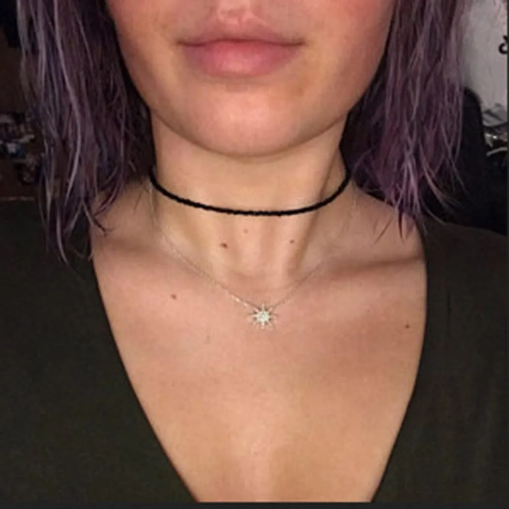 Tgirls Boho Choker Necklace Chain Rice Beaded Necklaces Seed Bead Necklace Accessory for Women