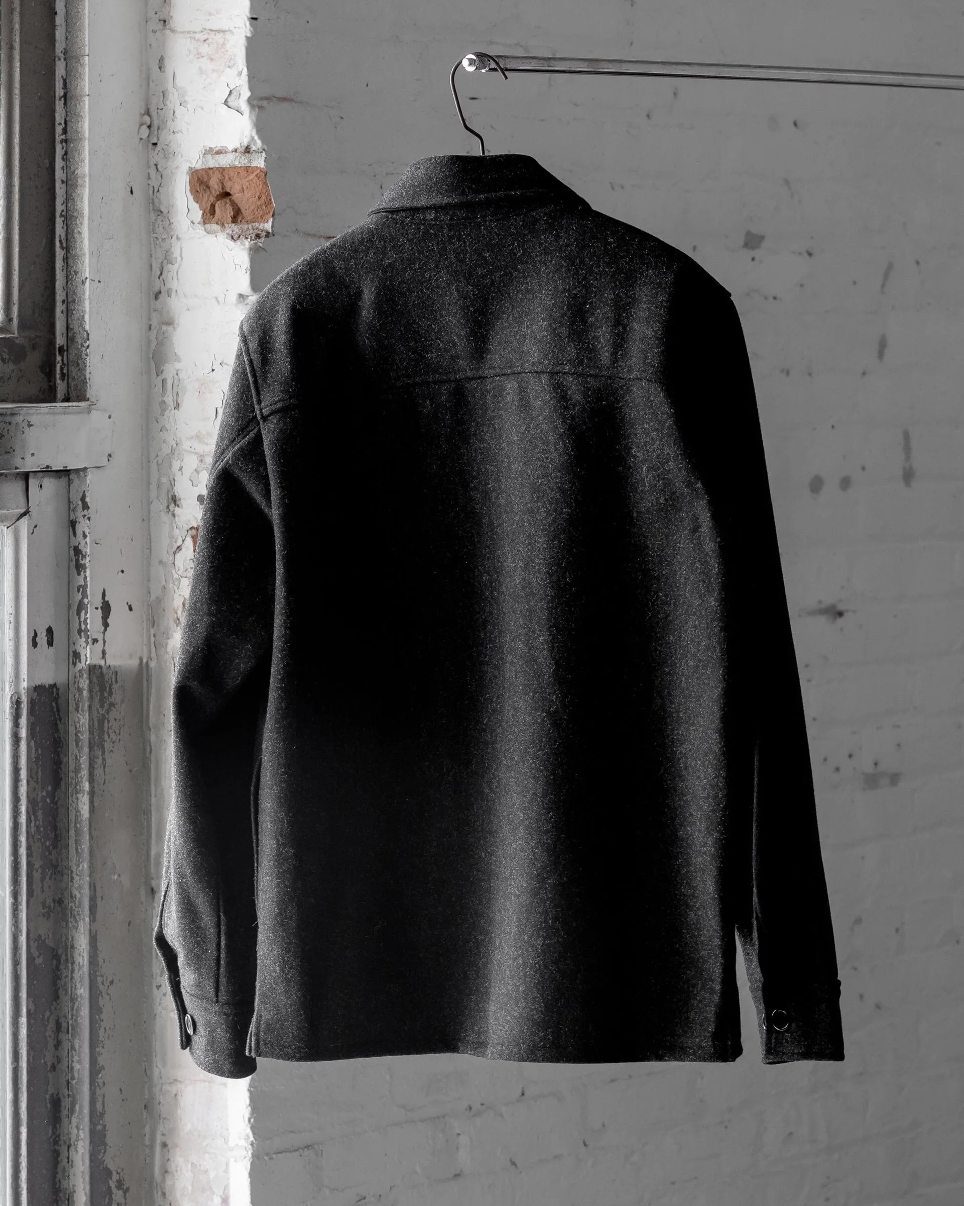 The Mens Wool Harbour Coat
