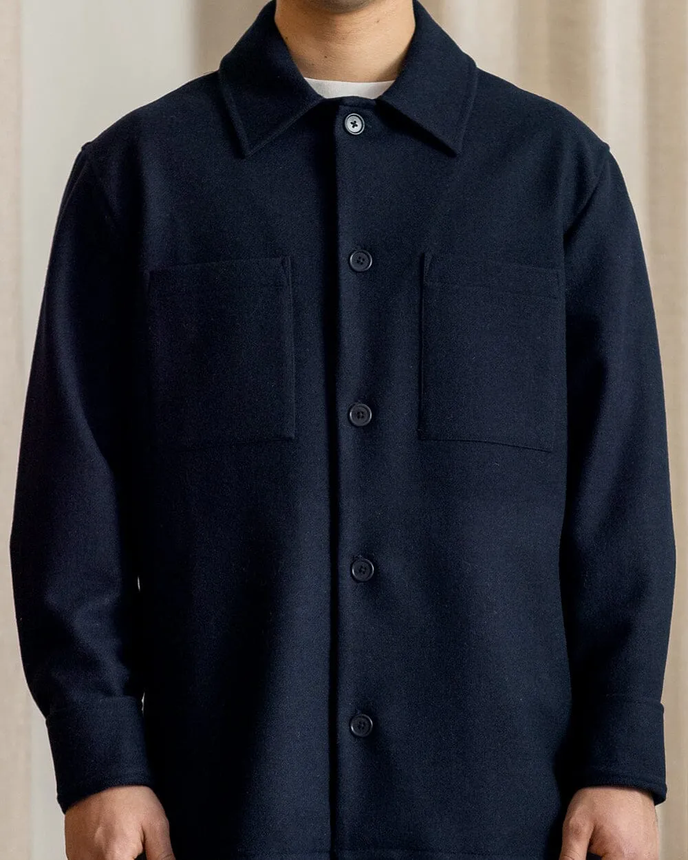 The Mens Wool Harbour Coat