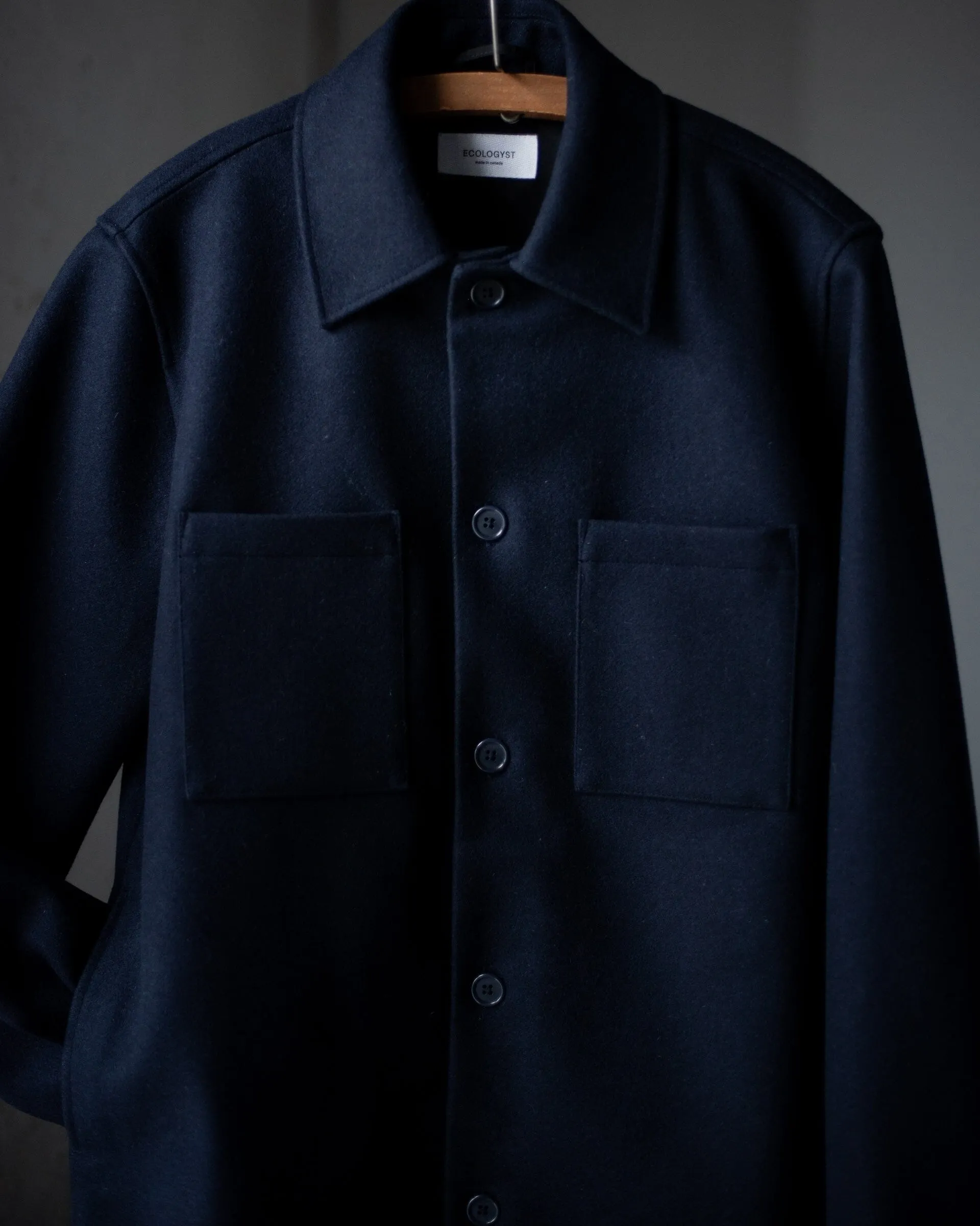 The Mens Wool Harbour Coat