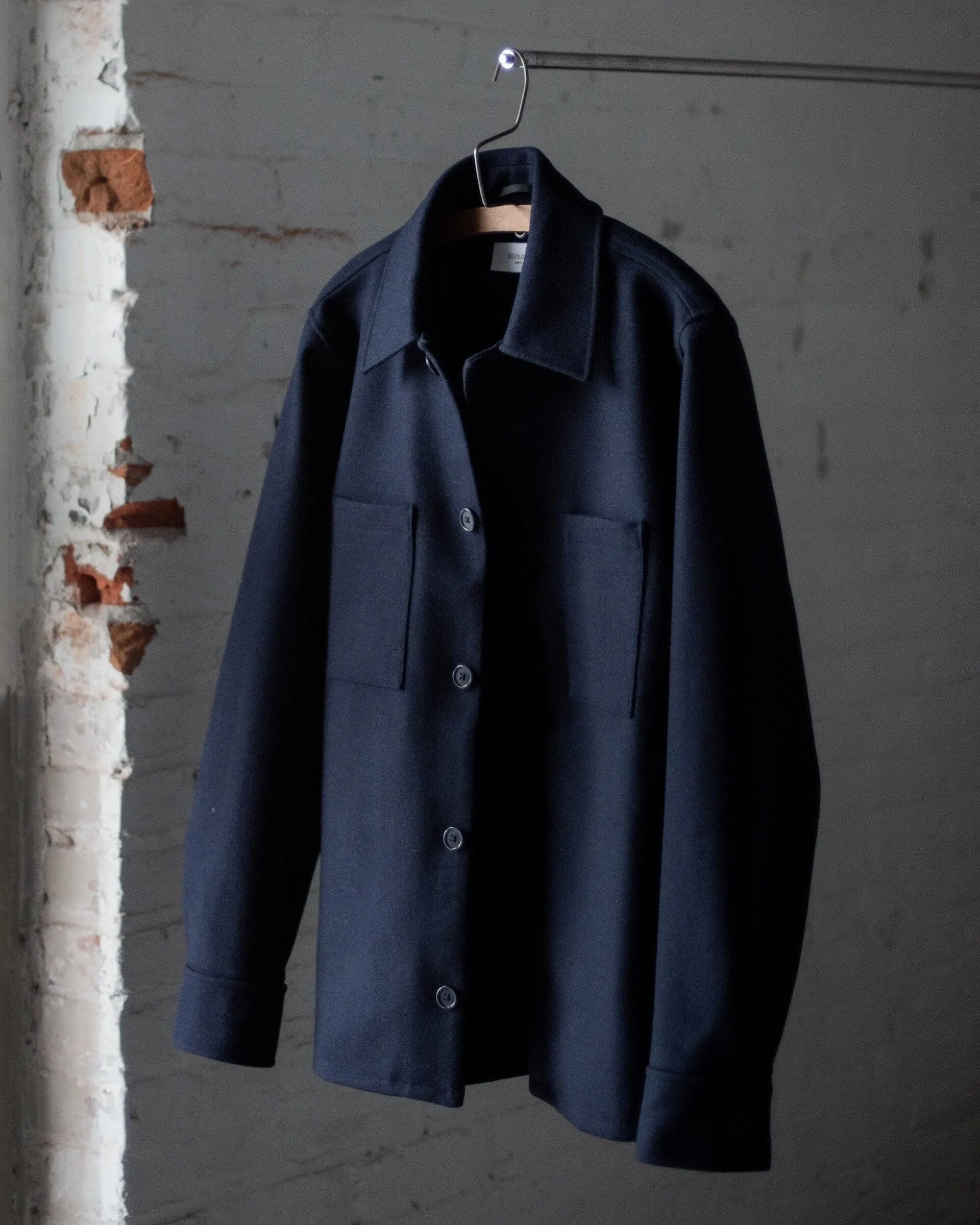 The Mens Wool Harbour Coat