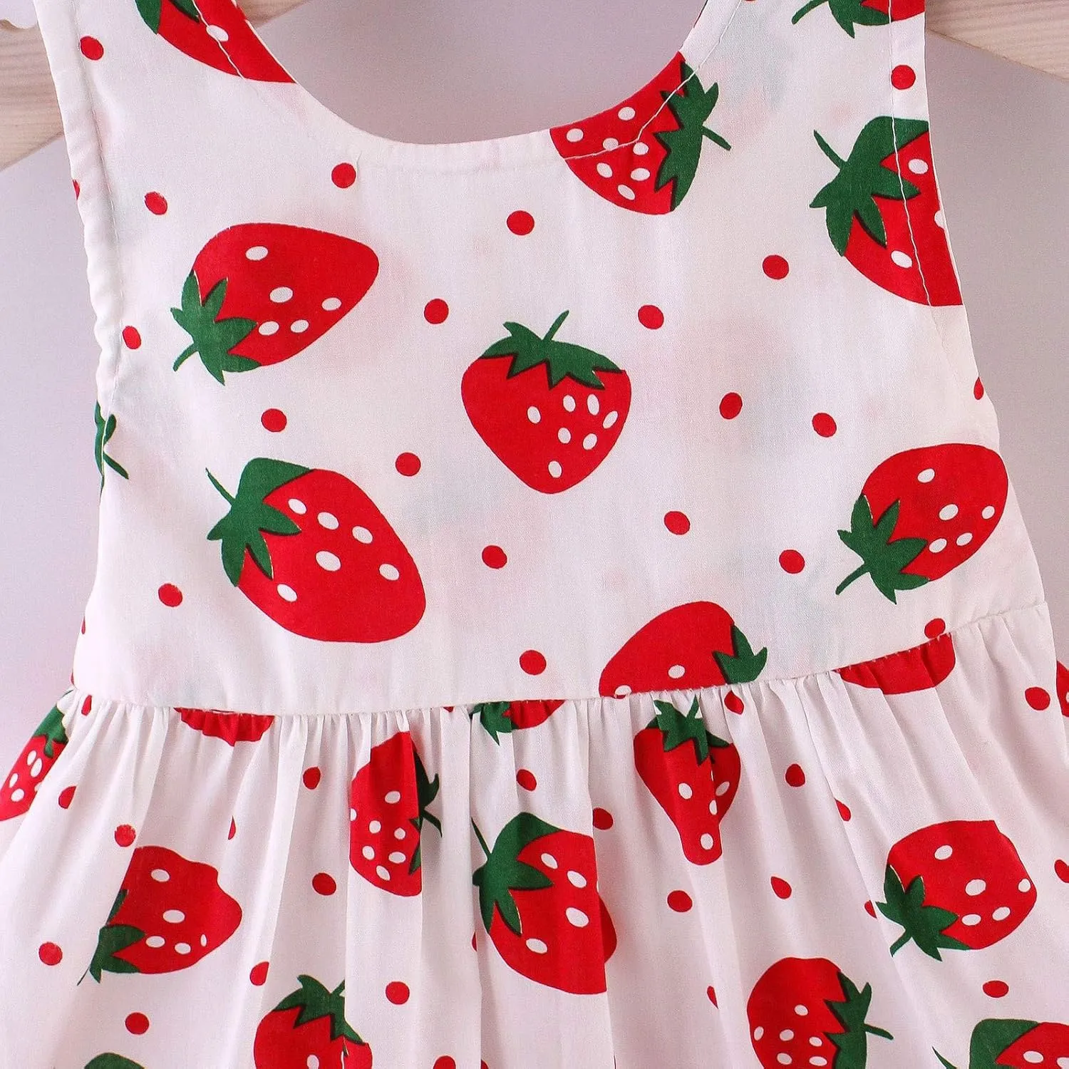 Toddler Baby Girl Rainbow Dress Stripe Ruffle Sleeve A-Line Mini Dress Sundress Casual Dress Summer