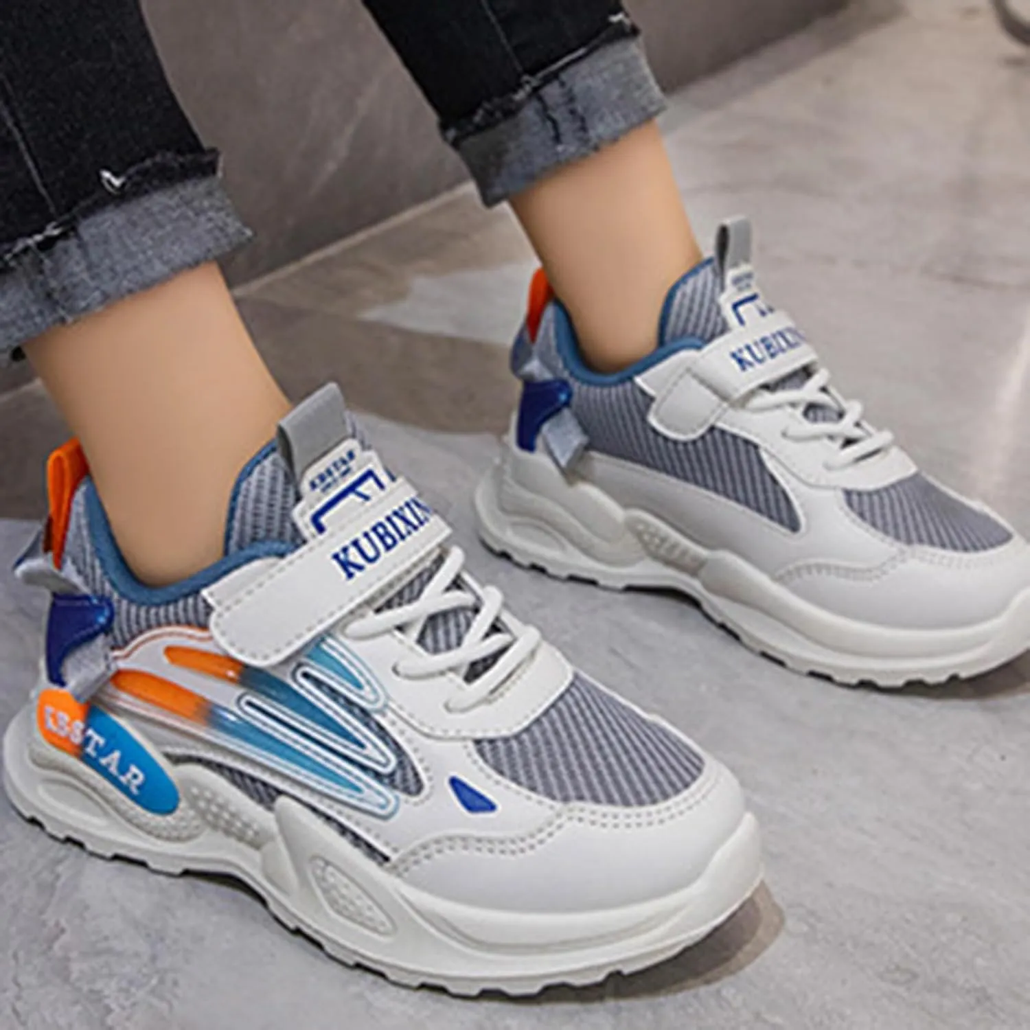 Toddler Big Kids Shoes Boys Girls Breathable Sneakers Athletic Running Shoes Casual White Sports Kid Girl