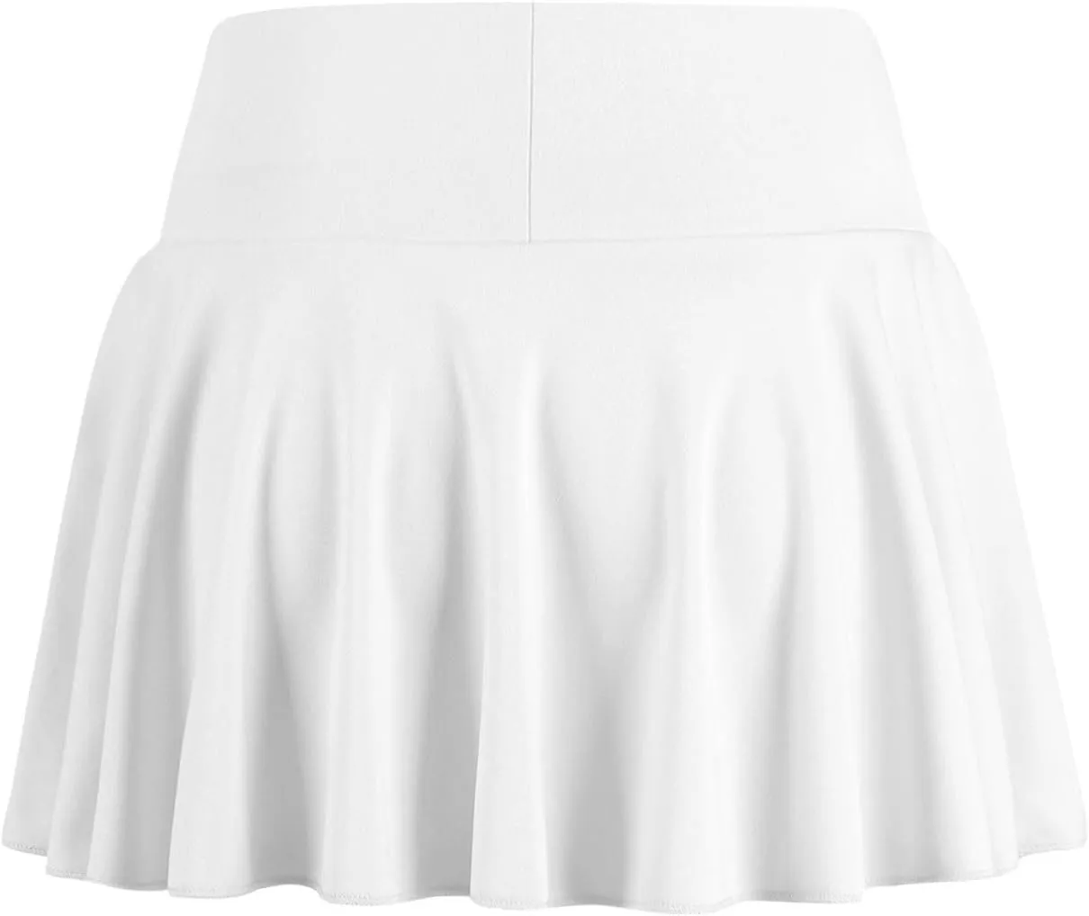 Versatile Skirts for Women Trendy High Waist Tummy Control Mini Skirt Y2k Summer Tennis Skirt with Skorts Underneath