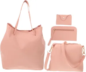 Vintage Handbag Purse Sets for Women Fashion Design Multi-functional Pocket