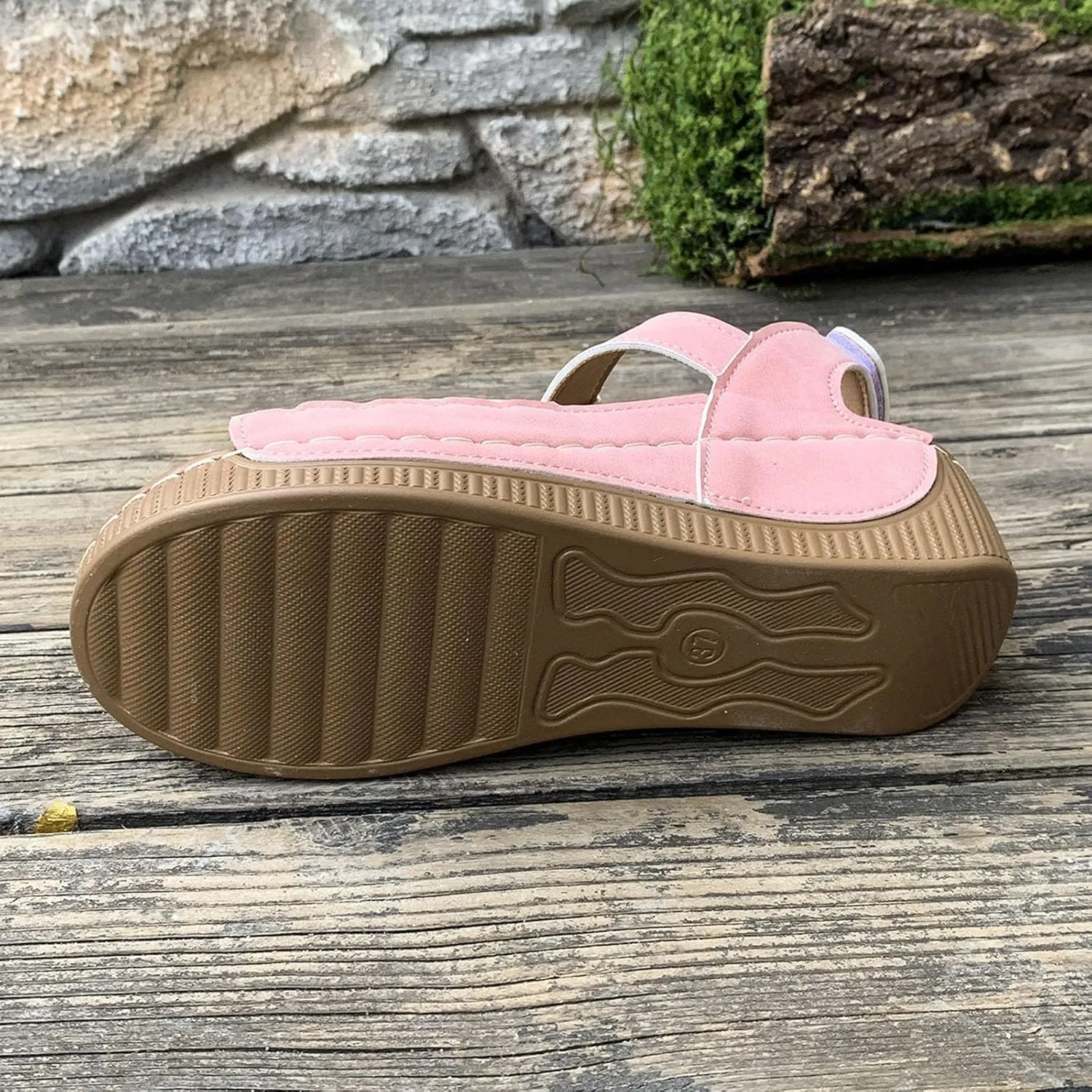 Wedge Shoes Womens Summer Dressy Orthopedic Sandals Open Toe Roman Wedges Platform Ankle Strap Ladies Sandals 2025