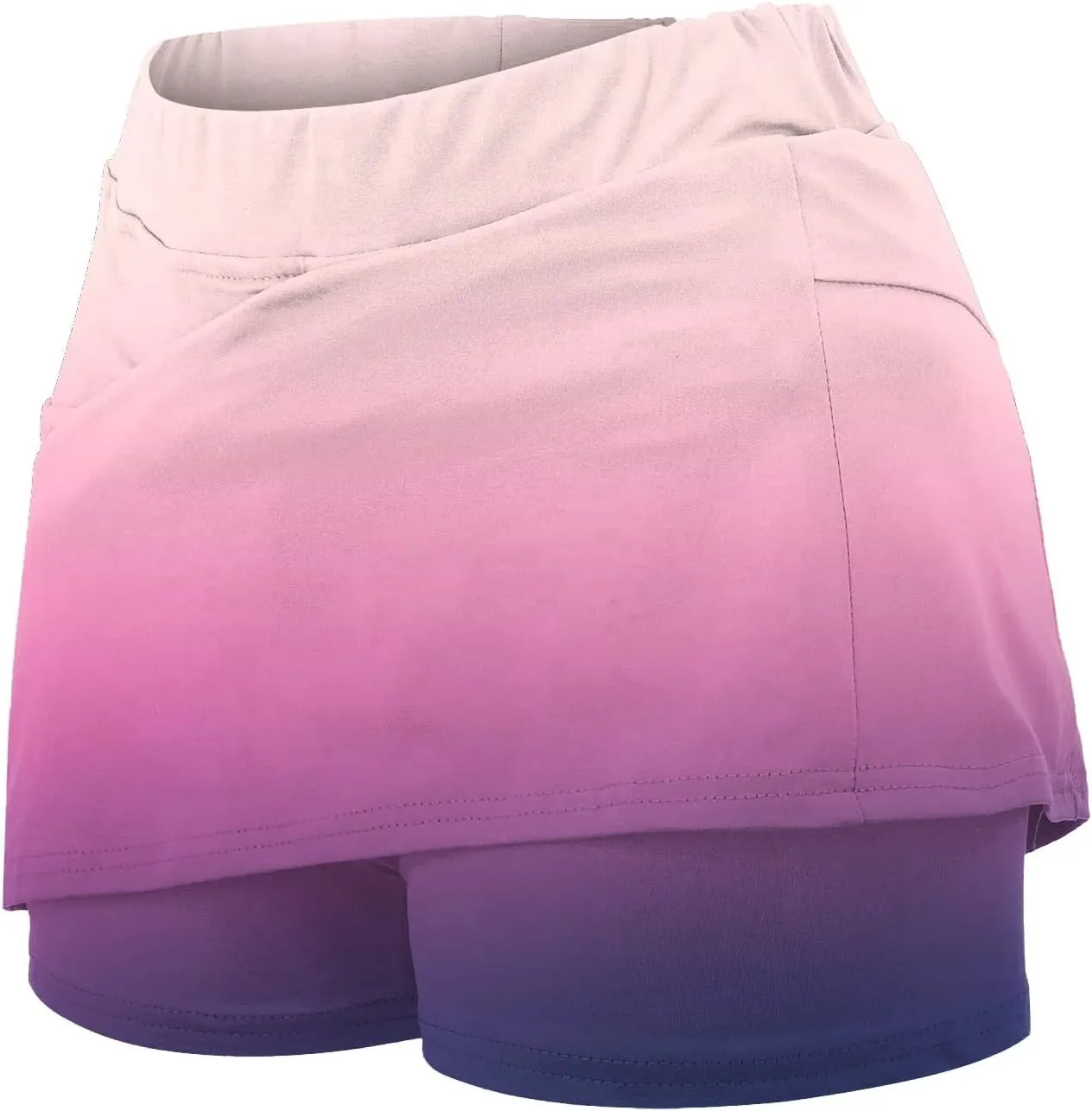 Women's Active Skorts with Soft Lightweight Pockets Plus Size Running Tennis Skirt Golf Available in Plus Work Outfit