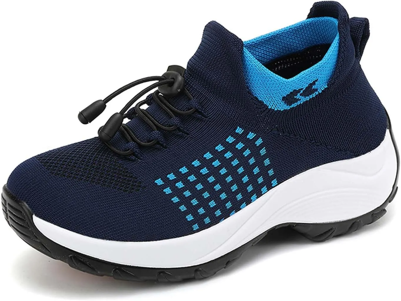 Women's Slip-On Sneakers Breathable Mesh Walking Shoes Comfortable Casual Athletic Sock Sneakers for Women Air
