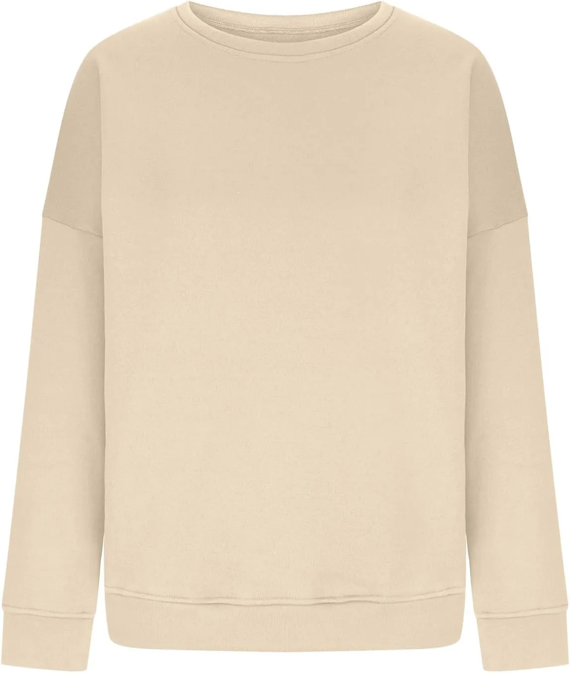 Womens Sweatshirts Hoodies Crewneck Oversized Pullover Sweaters Casual Comfy Fall Fashion Outfits Y2k Clothes 2023